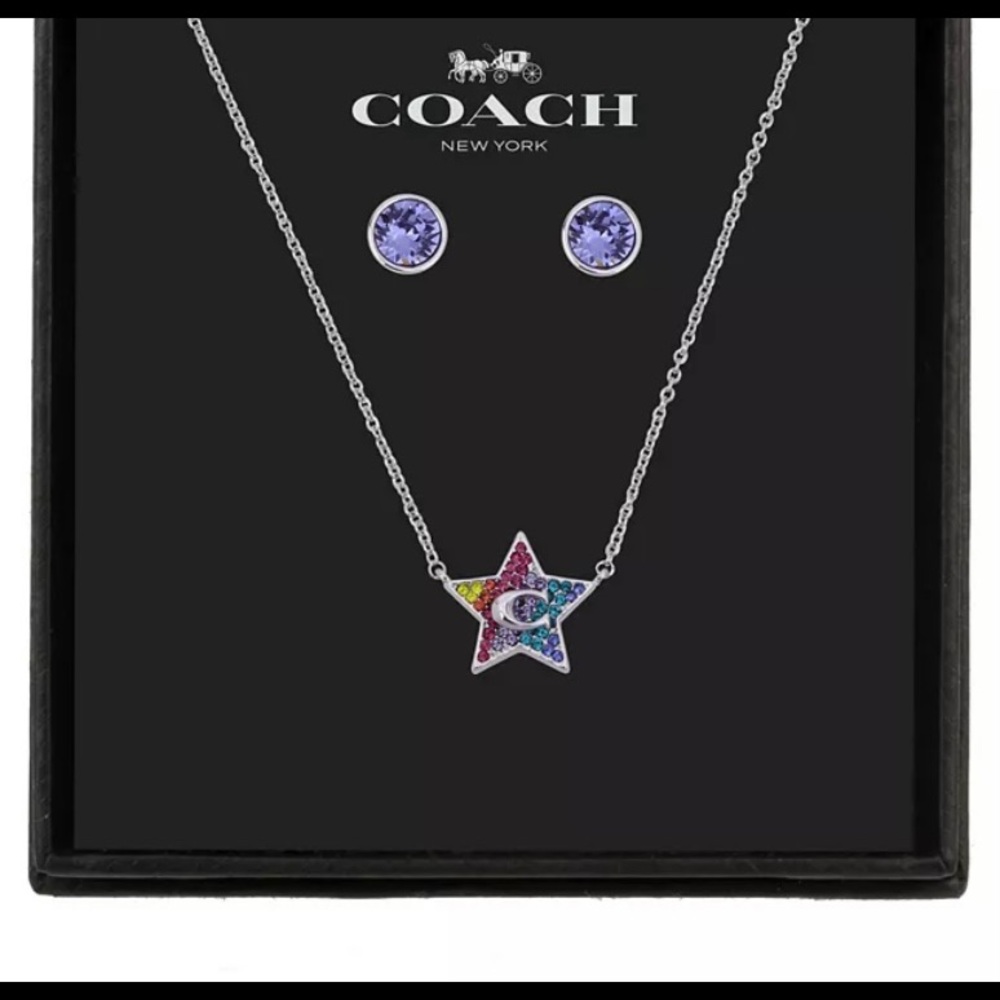 Coach Star Swarovski crystal